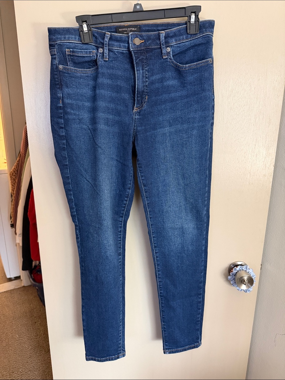 Banana Republic Women's Dark Blue Slim Skinny Jeans